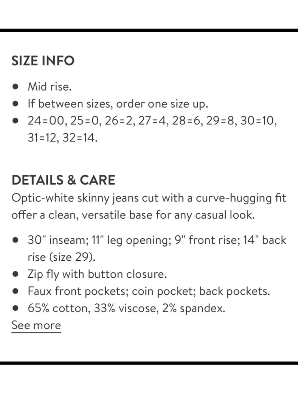 Articles Of Society White Skinny Jeans